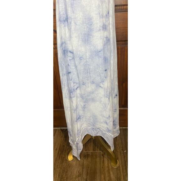 NWO Rachel Zoe Tie Dye BOHO Relax Maxi Dress Size L - Picture 4 of 6